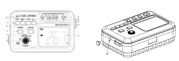 Tektronix-VC-60B-Migr-Digital-Insulation-Resistance-Tester-FIG-1