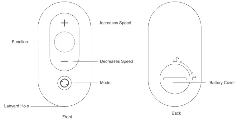 KINGSMITH TRR2FB WalkingPad Treadmill - remote