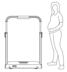 KINGSMITH TRR2FB WalkingPad Treadmill - safety 10