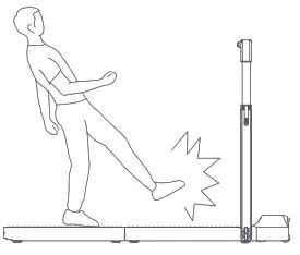 KINGSMITH TRR2FB WalkingPad Treadmill - safety 15