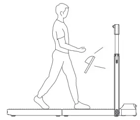KINGSMITH TRR2FB WalkingPad Treadmill - safety 3