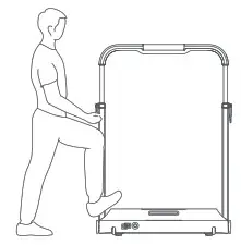 KINGSMITH TRR2FB WalkingPad Treadmill - safety 7