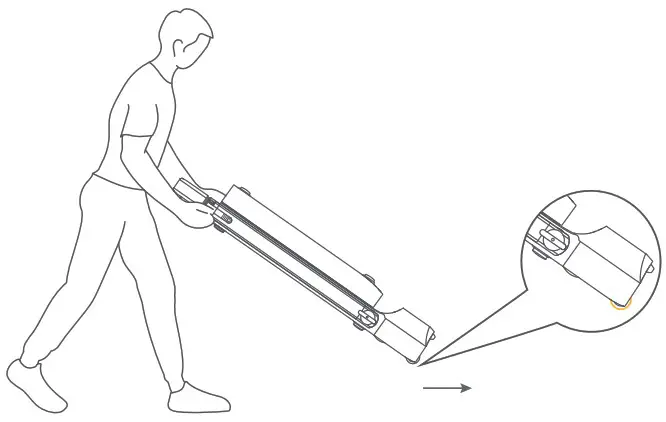 KINGSMITH TRR2FB WalkingPad Treadmill - set up guide 1