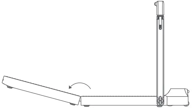 KINGSMITH TRR2FB WalkingPad Treadmill - set up guide 3