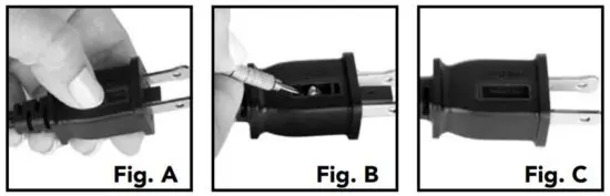 FIG 3 User Servicing Instructions