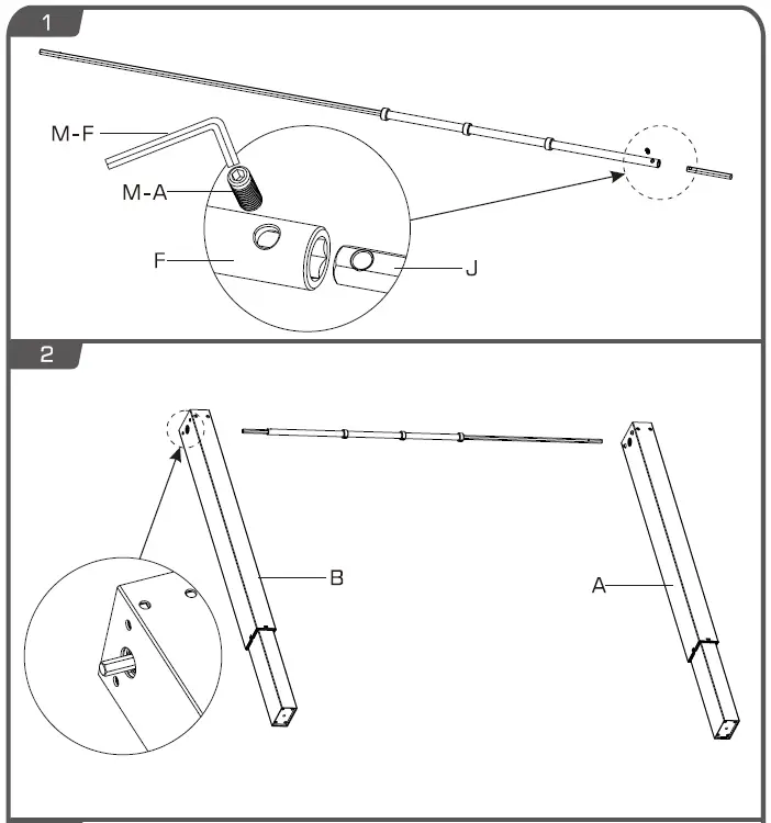 PrimeCables-Cab-PC-08368-Manual-Sit-Stand-Height-Adjustable-All-in-One-Standing-Desk-fig-3