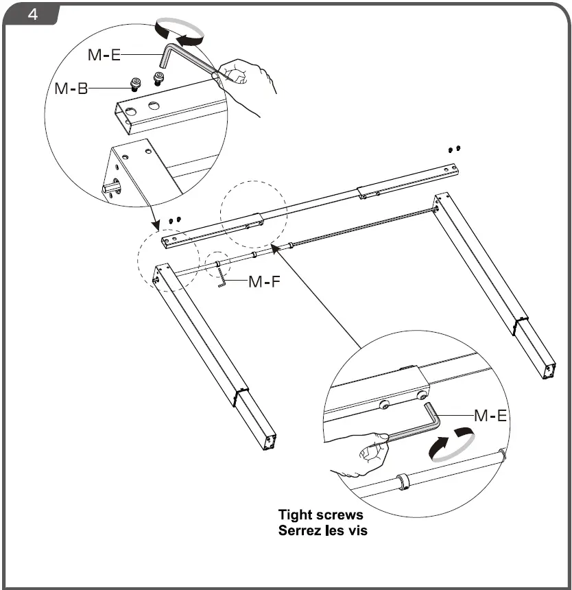 PrimeCables-Cab-PC-08368-Manual-Sit-Stand-Height-Adjustable-All-in-One-Standing-Desk-fig-5