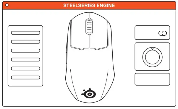 steelseries Prime Mini Wireless Mouse - STEELSERIES ENGINE