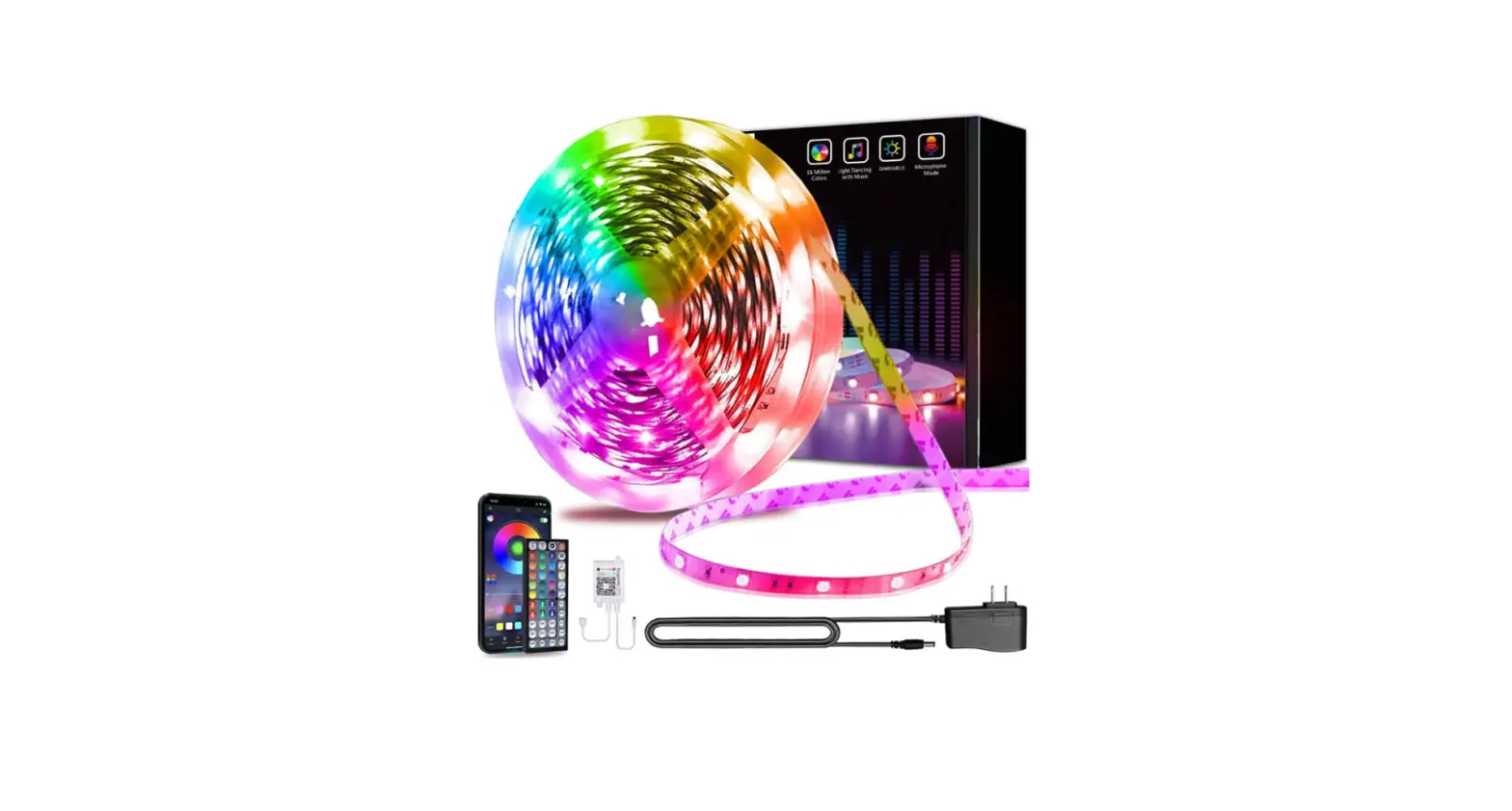 Leeleberd Mhh077 Bluetooth Rgb Led Lights User Manual