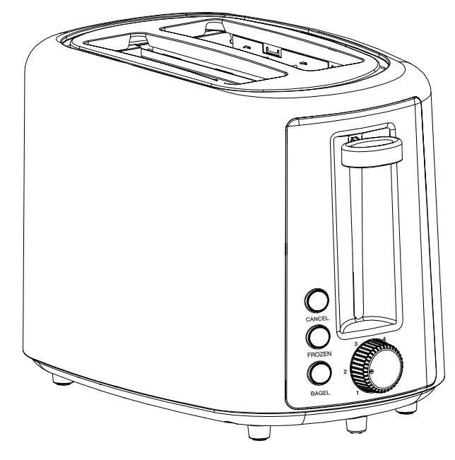 amazon basics B072P11H8L 2-Slice Toaster