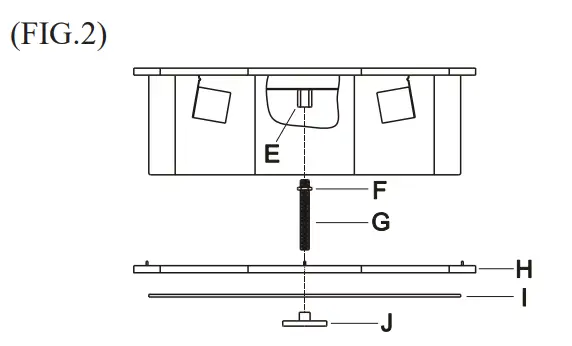 Signature Hardware 944732 Ingram 3 Light 15 Inch Wide Flush Mount Drum Ceiling Fixture - Figure 2