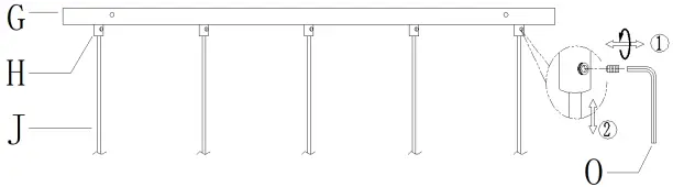 ZEVNI A04779 Shalna 5-Light Black Transitional Chandelier-FIG5