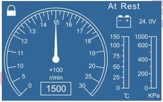 SmartGen HRM3300 Remote Control Module - Figure 1