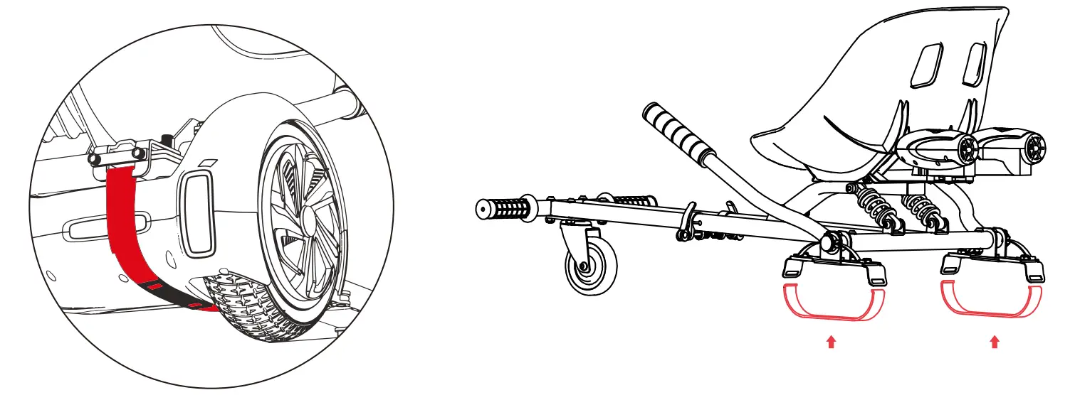 Attaching The Raptor To Your Hoverboard