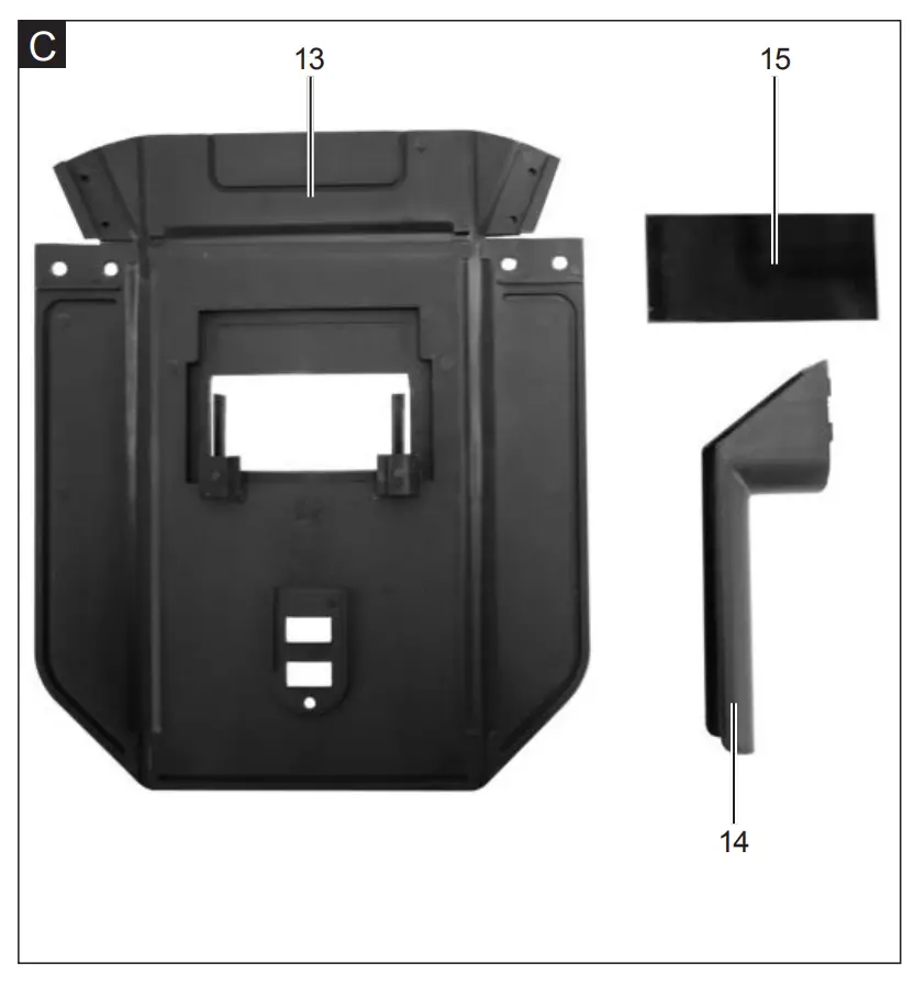 Installing the welding shield