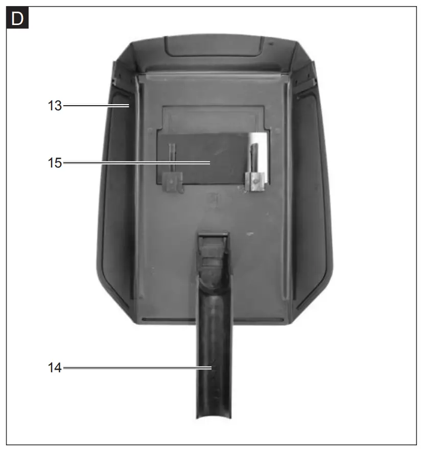 Installing the welding shield