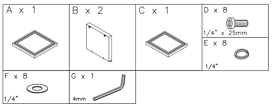 ASHLEY P783-702 Furniture Grasson Lane Square End Table - 1