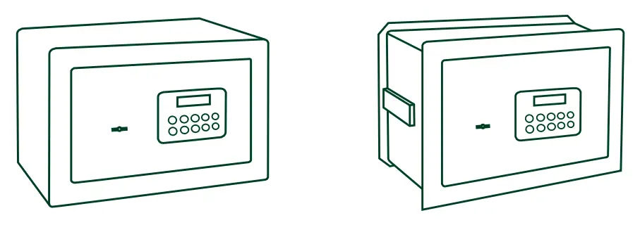 ARREGUI FORMA EVOLUTION Electronic Safe with Key