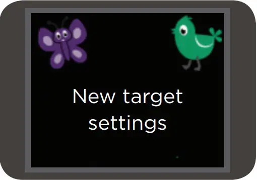 New target settings