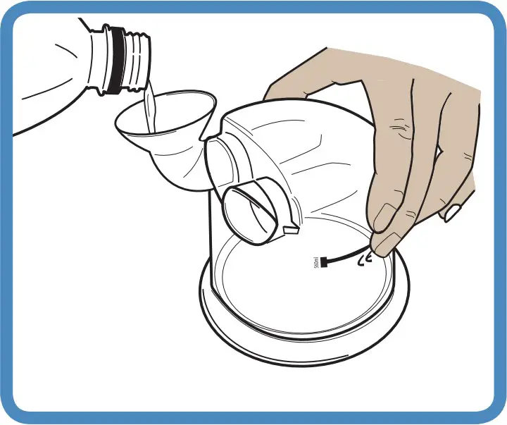 INSTALL WATER CHAMBER