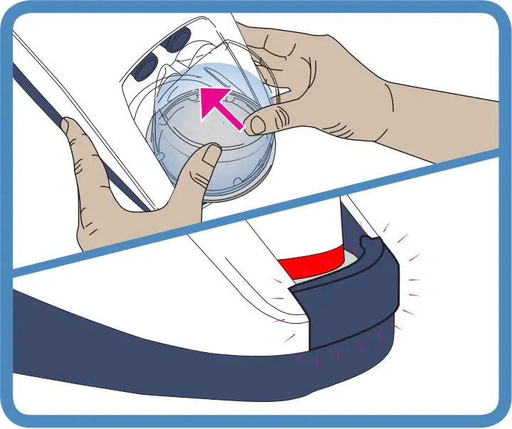 Fit the water chamber