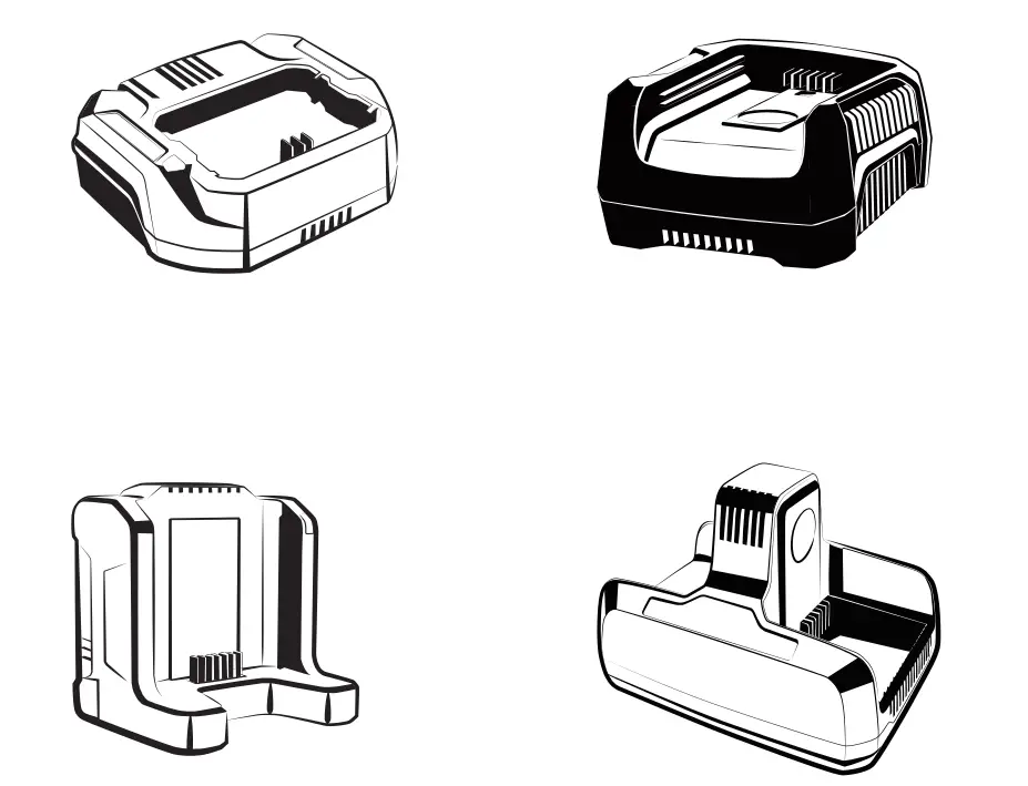 greenworks pro CAB801 80V Lithium-Ion Charger