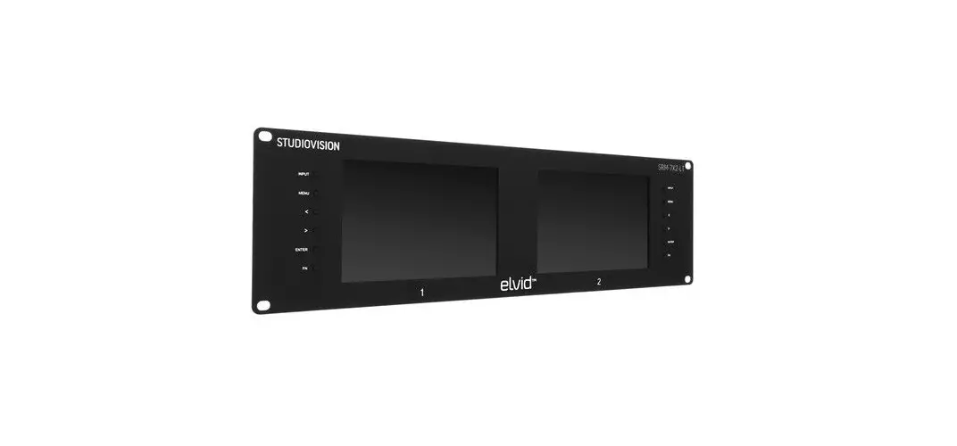 Elvid Srm-7x2-4kh Dual 7 In. Rackmount Monitors User Manual Elvid Srm-7x2-4kh Dual 7 In. Rackmount Monitors User Manual