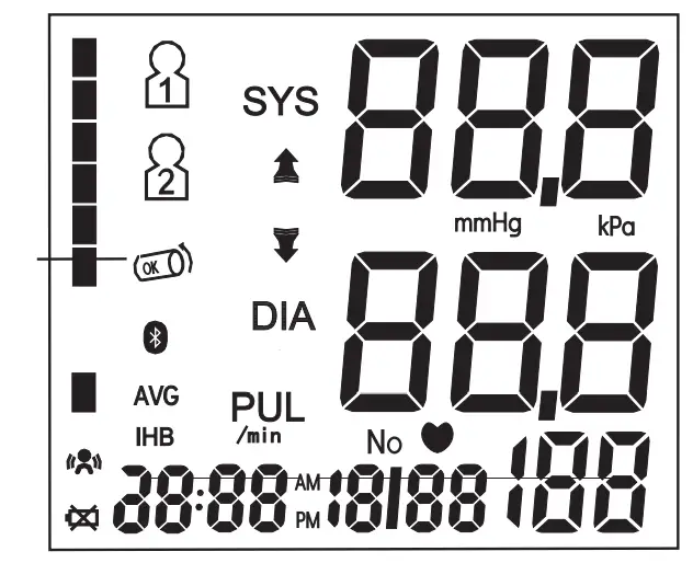 JOYTECH DBP-62A2B Arm-type Fully Automatic Digital Blood Pressure Monitor - Figure 17