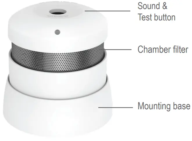 CAVIUS 2007 Smoke Alarm - Figure 1