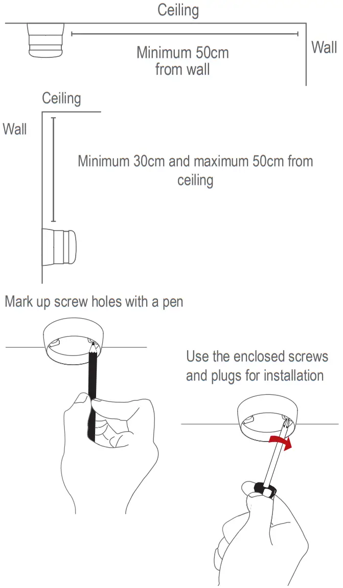 CAVIUS 2007 Smoke Alarm - Figure 2