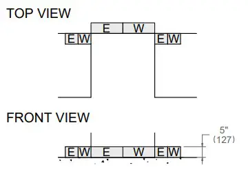 BERTAZZONI REF30BMBIPLT 30 Inch Panel Ready Left Hinge Built In Bottom Mount Refrigerator - SIDE VIEW 2