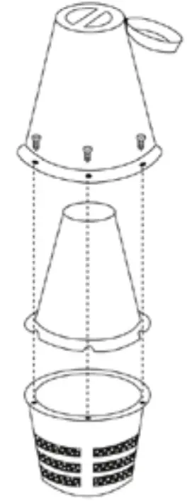 GREAT GREEN SYSTEMS Green-Cone Food Waste Digester - Assemble 4