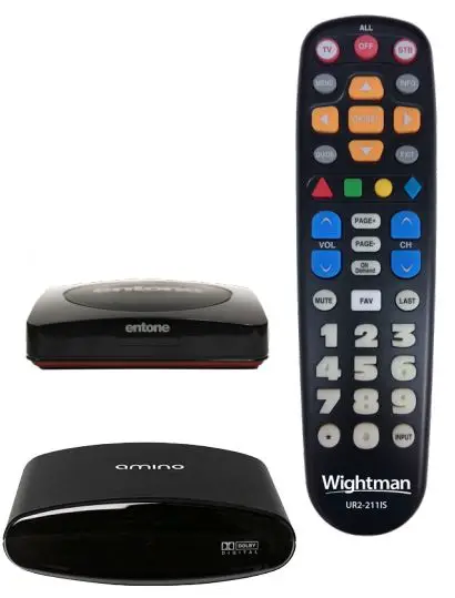 Wightman UR2-211 Potenza Remote User Guide - Easy Clicker UR2-211 Remote