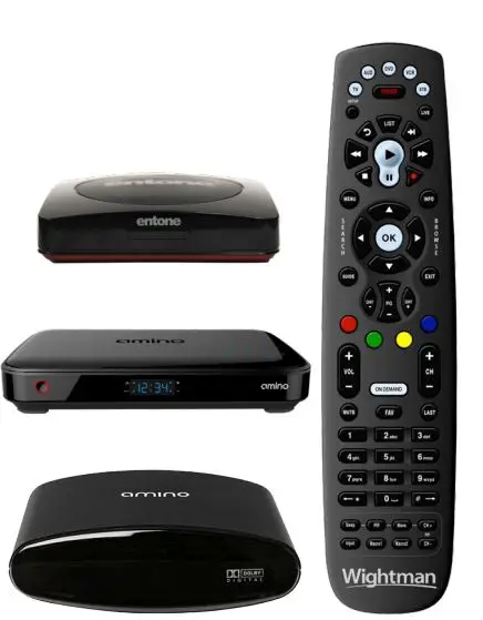 Wightman UR2-211 Potenza Remote User Guide - Potenza Remote