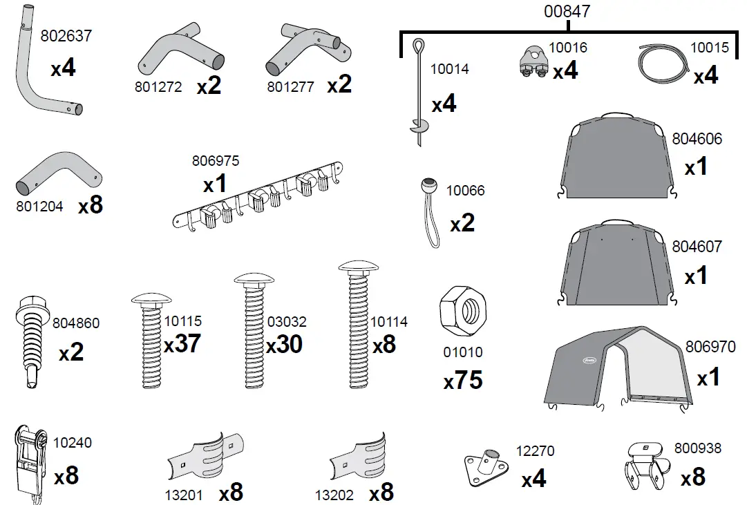 Scotts-70496-Storage-Shed-10-x-15-x 8’-Green-PeaK-02