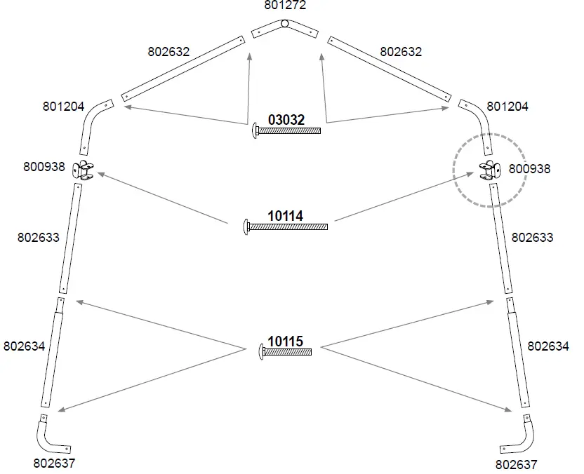 Scotts-70496-Storage-Shed-10-x-15-x 8’-Green-PeaK-05