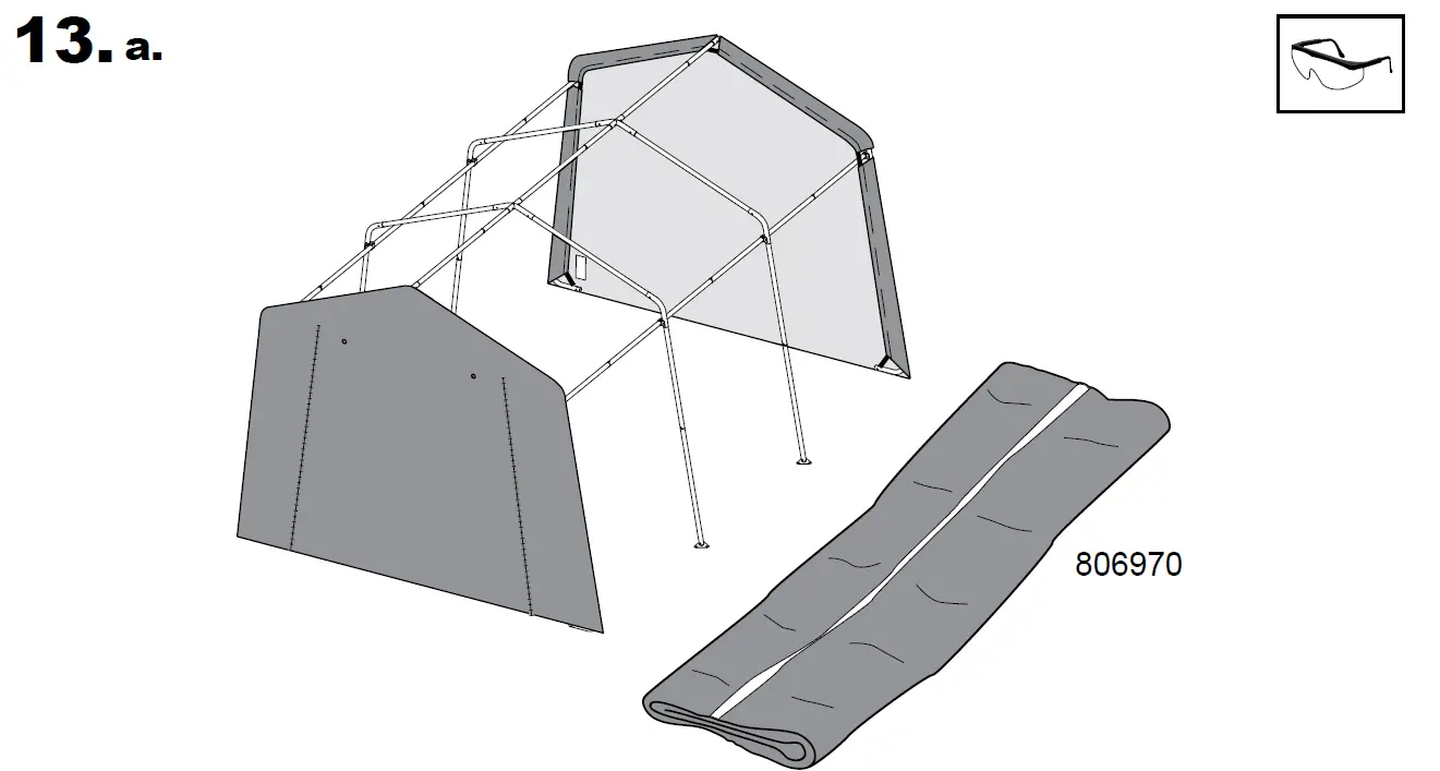 Scotts-70496-Storage-Shed-10-x-15-x 8’-Green-PeaK-27