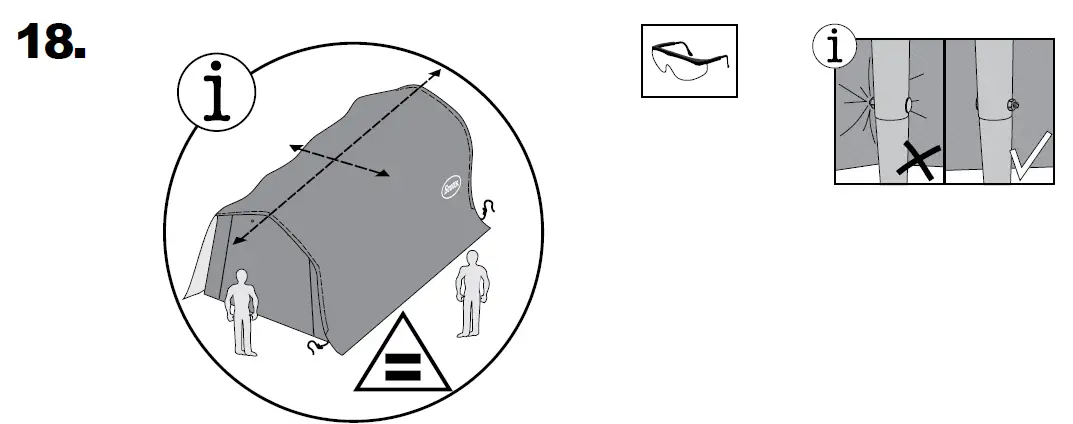 Scotts-70496-Storage-Shed-10-x-15-x 8’-Green-PeaK-37