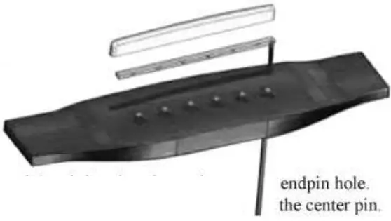 TAP ENJ CP Preamp Jack with Volume Tone and on Board Gain Control and Piezo Bar - Center Pin