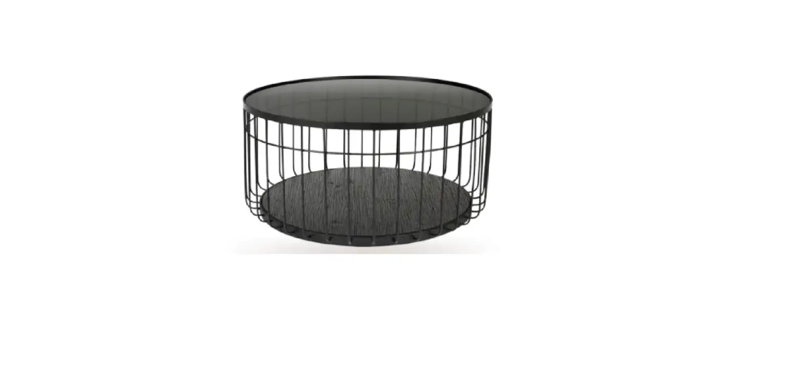 Kmart 43151639 Woven Black Coffee Table Instruction Manual
