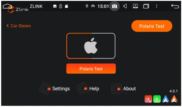 POLARIS GPS Android Unit - ZLINK app