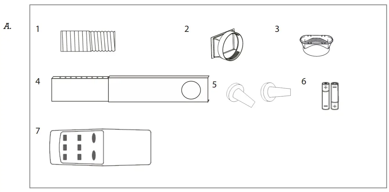 Wood s AC CAPRI Silent 9K WAC901G-a