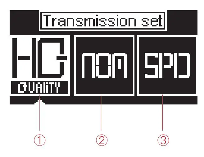 ACCSOON CineEye 2S Wireless SDI HDMI Video Transmitter with 5 GHz Wi-Fi for up to 4 Mobile Devices - Data Rate Setting