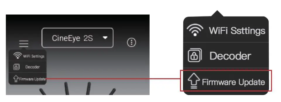 ACCSOON CineEye 2S Wireless SDI HDMI Video Transmitter with 5 GHz Wi-Fi for up to 4 Mobile Devices - Firmware Update