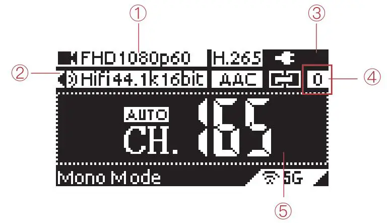 ACCSOON CineEye 2S Wireless SDI HDMI Video Transmitter with 5 GHz Wi-Fi for up to 4 Mobile Devices - OLED Display