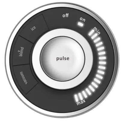 anko Vacuum Blender 404201 - Control Panel Features 1