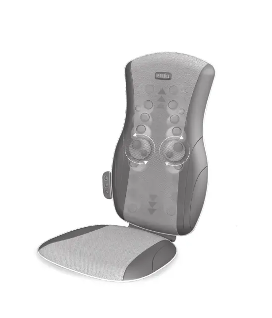 Homedics Mcs-125ha-thp Kneading Shiatsu Massage Cushion With Heat Instruction Manual And Warranty Information Homedics Mcs-125ha-thp Kneading Shiatsu Massage Cushion With Heat Instruction Manual And Warranty Information