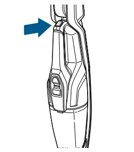 Emptying the Dirt Tank Fig. 1