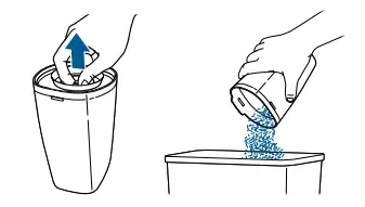 Emptying the Dirt Tank Fig. 3