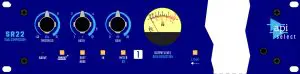 API Select SR22 Dual Channel Compressor - Front Panel controls